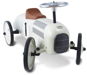 Historic Racing Car White metal - Balance Bike