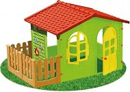 Children&#39;s garden house with a big fence - Children's Playhouse
