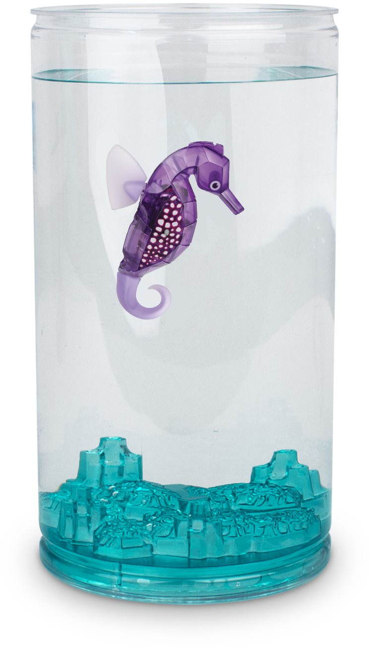 HEXBUG Aquabot seahorse aquarium with purple Robot Alza.cz