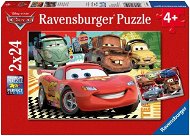 Ravensburger puzzle 089598 Disney Pixar: Autá: Nové dobrodružstvo 2× 24 dielikov - Puzzle