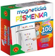 Magnetic letters on a refrigerator - Game Set