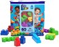Kids’ Building Blocks Mega Bloks Bag of blocks for boys (60 pcs) - Kostky pro děti