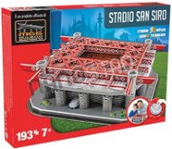 3D Puzzle Nanostad Italy – San Siro futbalový štadión Milan's packaging - Puzzle