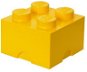 LEGO Úložný box 250 x 250 x 180 mm - žltý - Úložný box