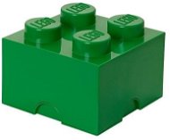 Úložný box LEGO Úložný box 250 x 250 x 180 mm - tmavo- zelený - Úložný box