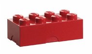 LEGO Box na desiatu 100 × 200 × 75 mm - červený - Desiatový box