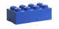 LEGO Snack Box 100 x 200 x 75mm - Blue - Snack Box