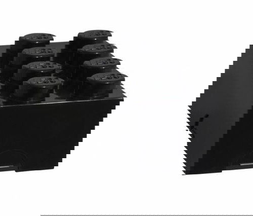 LEGO Box na svačinu 100 x 200 x 75 mm - černý - Svačinový box - Hlavní obrázek