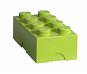 LEGO Lunchbox 100 x 200 x 75mm - Light Green - Snack Box