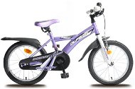 OLPRAN Kids Bike Dommy weiß / lila - Kinderfahrrad