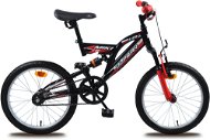 OLPRAN Miki gyerekkerékpár, piros-fekete - Gyerek kerékpár