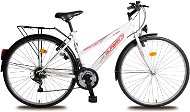 Olpran Dámsky trekový bicykel Mercury biely - Trekingový bicykel
