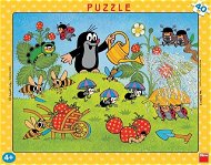 Mole in Erdbeeren - Puzzle