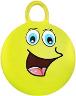 Springender Ball - gelb - Hüpfball / Hüpfstange