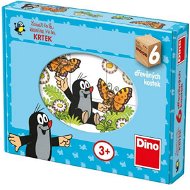 Dino Drevené puzzle – Krteček - Puzzle