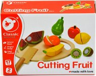 Fruit Slicer with Cutting Board - Toy Kitchen Food