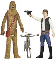 Star Wars - Akčné figúrky Han Solo &amp; Chewbacca - Figúrka