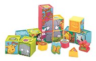 Kostky pro děti Vkládačka - Kostky v krabici - Kostky pro děti