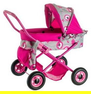 Stroller Ewa pink - Doll Stroller