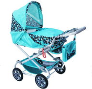 Stroller Magda blue - Doll Stroller
