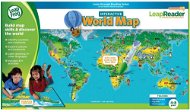 Interaktívne knižka - Spoznávame mapu sveta - Interaktívna hračka