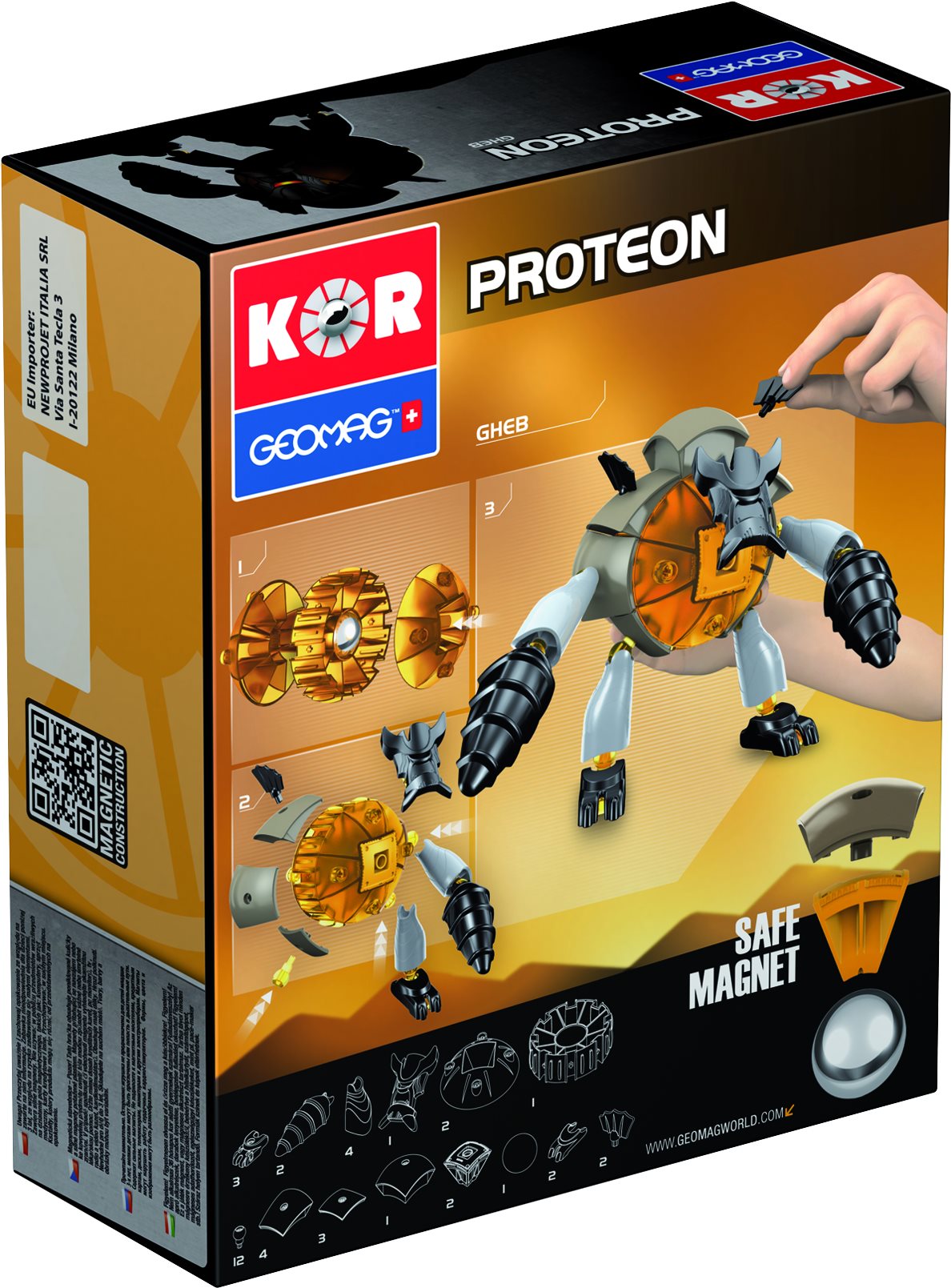 Geomag - ProteOn - Gheb 40 pieces - Building Set | Alza.cz