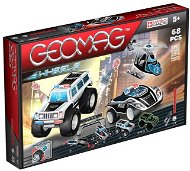 Geomag - Wheels 708 Police Car - Building Set