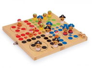 Gesellschaftsspiel Holzspiele - Ludo, Piraten - Společenská hra