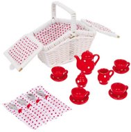 Geschirr für Kinderküchen Picknickkorb Tina - Nádobí do dětské kuchyňky