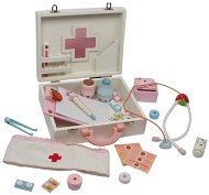 Detský drevený doktorský kufrík – Isabel - Detský lekársky kufrík