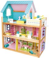 Drevený domček pre bábiky – Residence - Domček pre bábiky