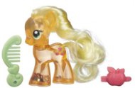 My Little Pony - Transparent pony Apple Jack with glitter and accessory - Figure