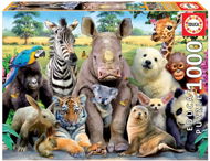 Tiere - Klassenfoto - Puzzle