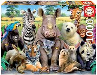 Tiere - Klassenfoto - Puzzle