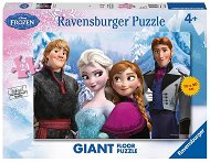 Ľadové kráľovstvo - Podlahové puzzle - Puzzle