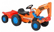 Gyermek gépen - rakodó rámpa HECHT 51415 - Pedálos traktor