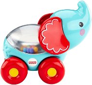 Fisher-Price Tyrkysový slon s guľôčkami - Didaktická hračka
