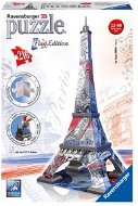 3D Puzzle - Eiffelova veža, vlajková edícia - Puzzle