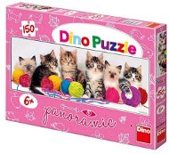 Mačičky s klbko - Puzzle