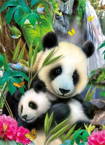 Ravensburger 130658 Milé pandy - Puzzle - Hlavní obrázek