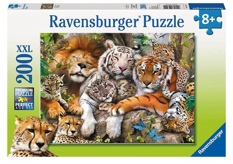 Ravensburger 127214 - Nagy macskák