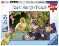 Ravens Ente Freund - Puzzle