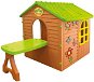 Gartenhaus für Kinder mit einem Tisch - Kinderspielhaus