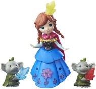 Ľadové kráľovstvo - Malá bábika s kamarátom Anna a Rock Trolls - Bábika