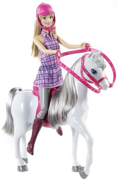 Barbie doll and horse 2025 set