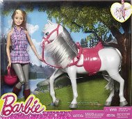 Mattel Barbie Spielset - Puppe mit Pferd - Spielset
