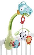 Fisher-Price-Krippe - 3-in-1-Karussell-Regenwald - Baby-Mobile