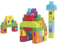 Mega Bloks - 1 2 3 ABC Cubes - Building Set