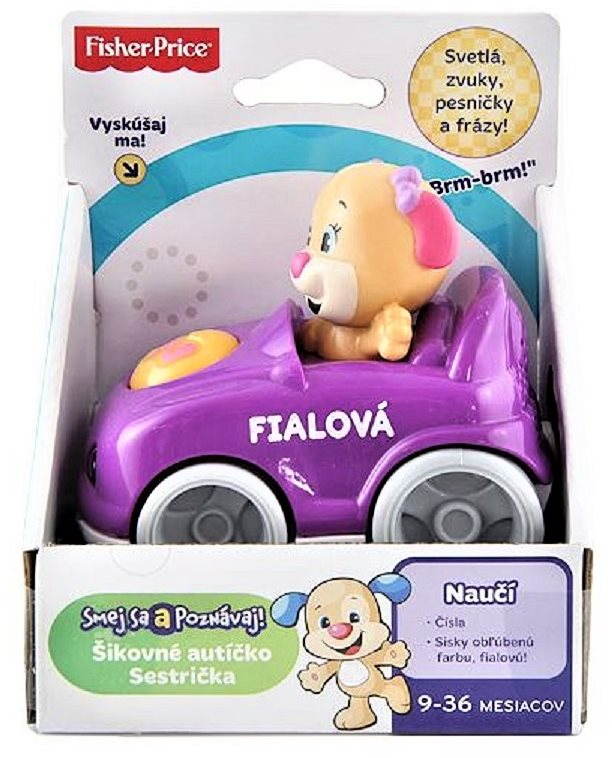 Fisher Price Smart car purple Toy Car Alza.cz