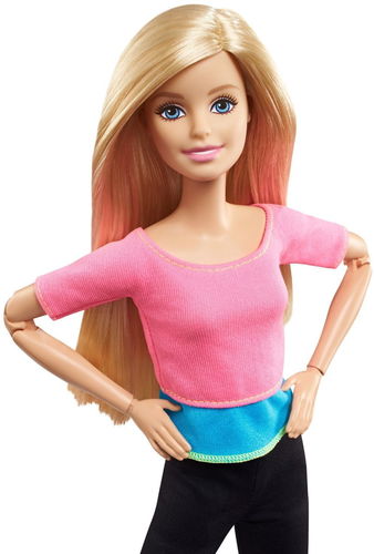 Barbie Made To Move Doll, Blonde Hair